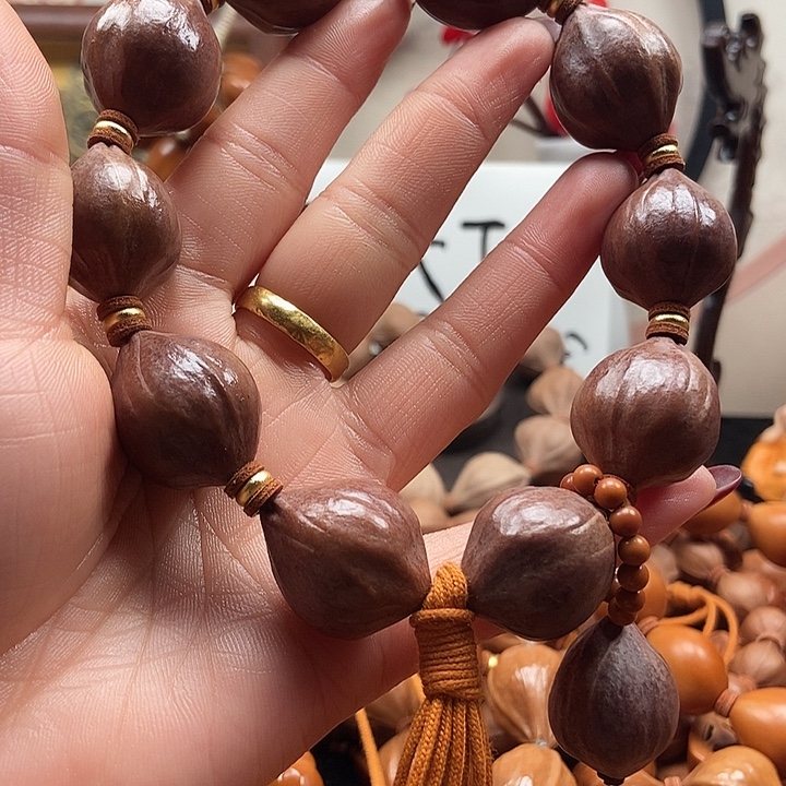 橄榄核手串/手链紫气东来