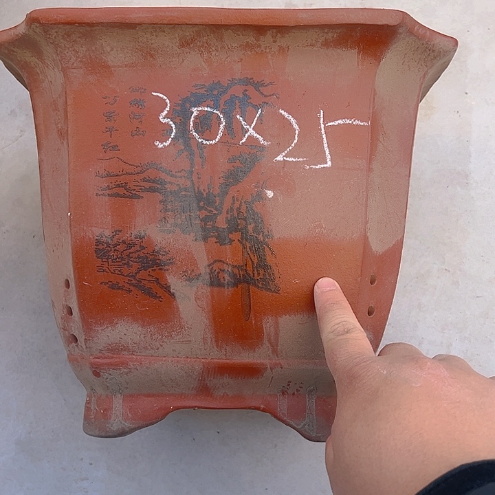 宜兴紫砂花盆清仓处理