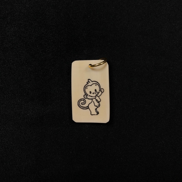 H12145 只做天然猛犸牙 生肖猴