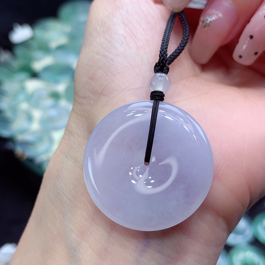 颈饰未镶嵌翡翠编号14尺寸30-5.7