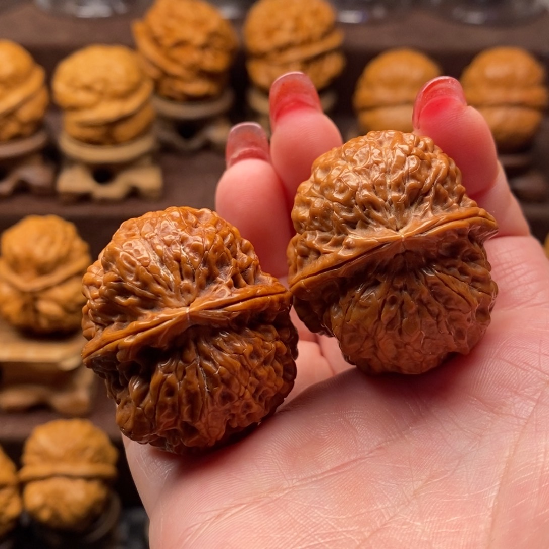 把件文玩核桃福利38百花绣球