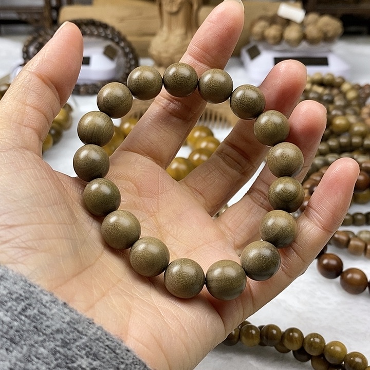 檀香木手串/手链桃***1