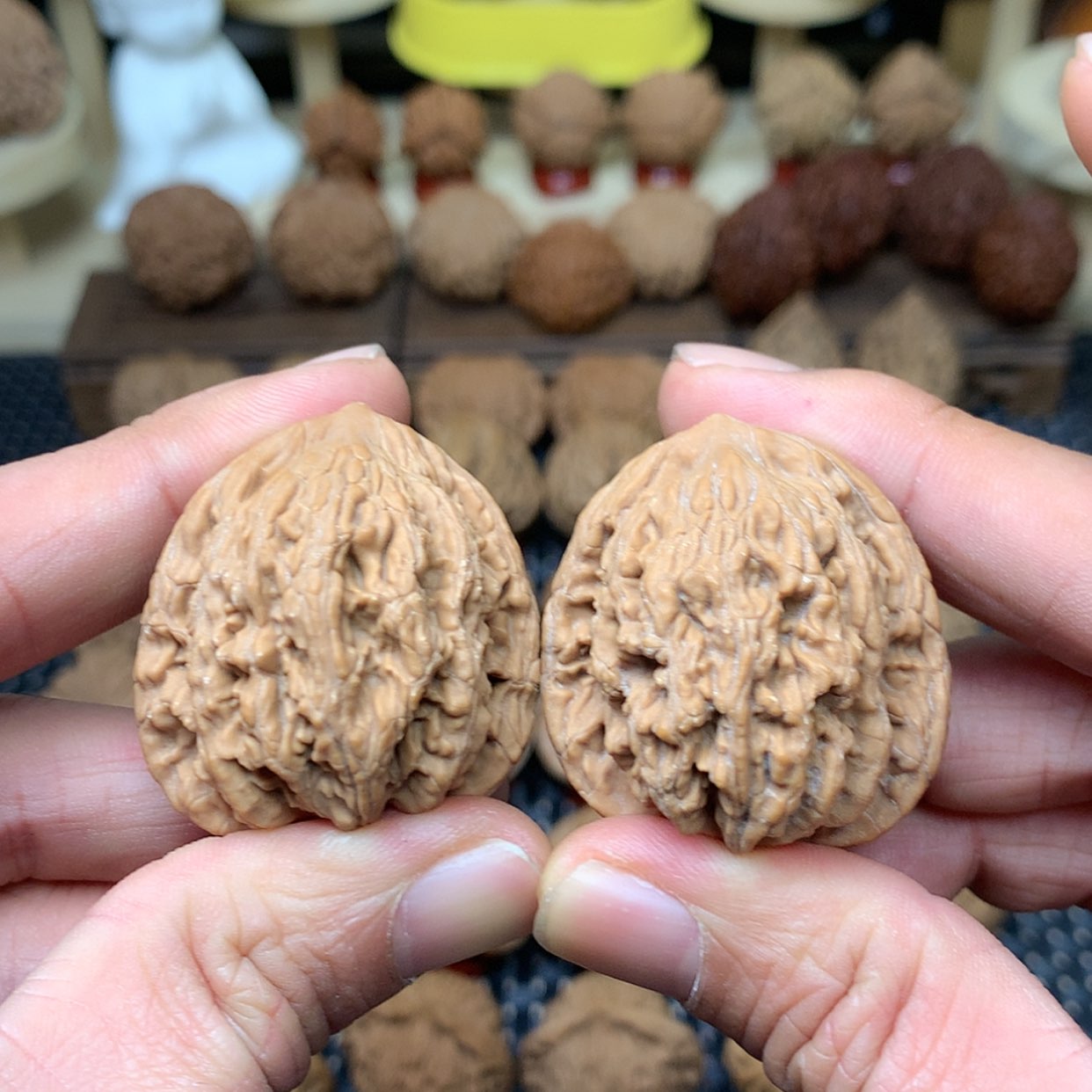 【闪购商品】文玩核桃把件全品山地麦虎37福利