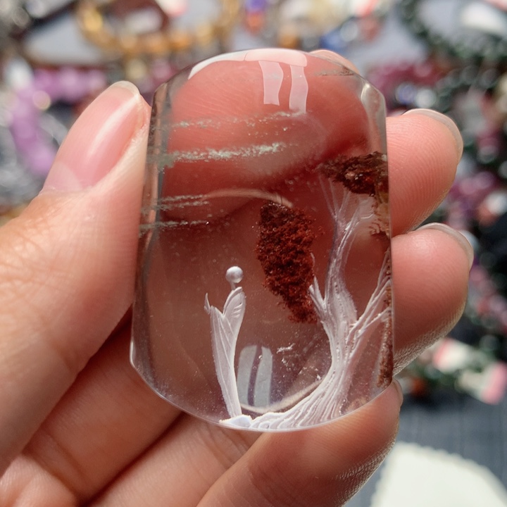 水晶吊坠(不含链)未镶嵌