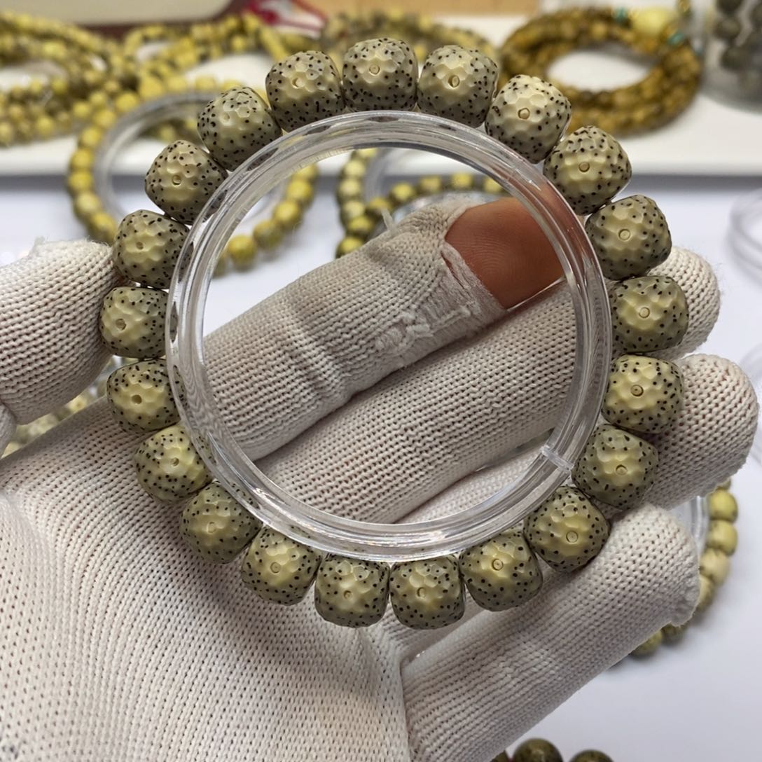 手串星月菩提龙鳞雕刻