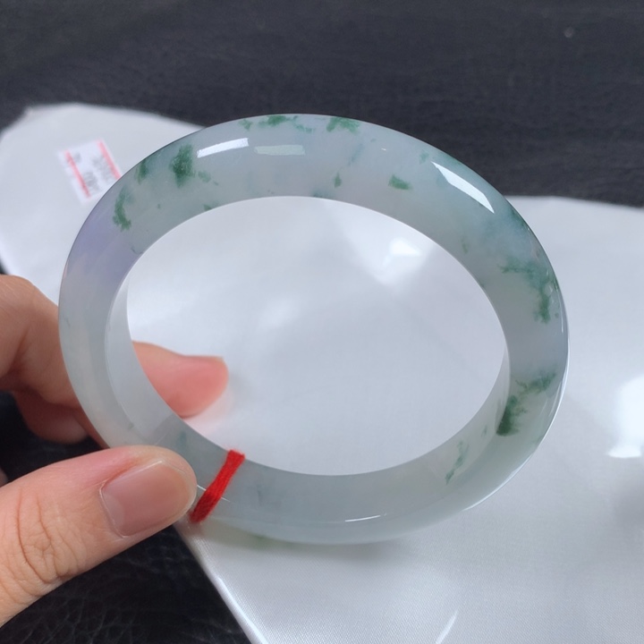 翡翠未镶嵌手镯61-62 