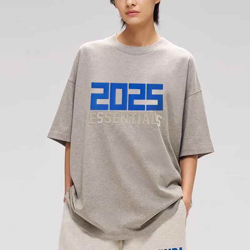 顺丰包邮 夏季短袖潮牌F第九季复线ESS联名2025半袖休闲老钱风T恤