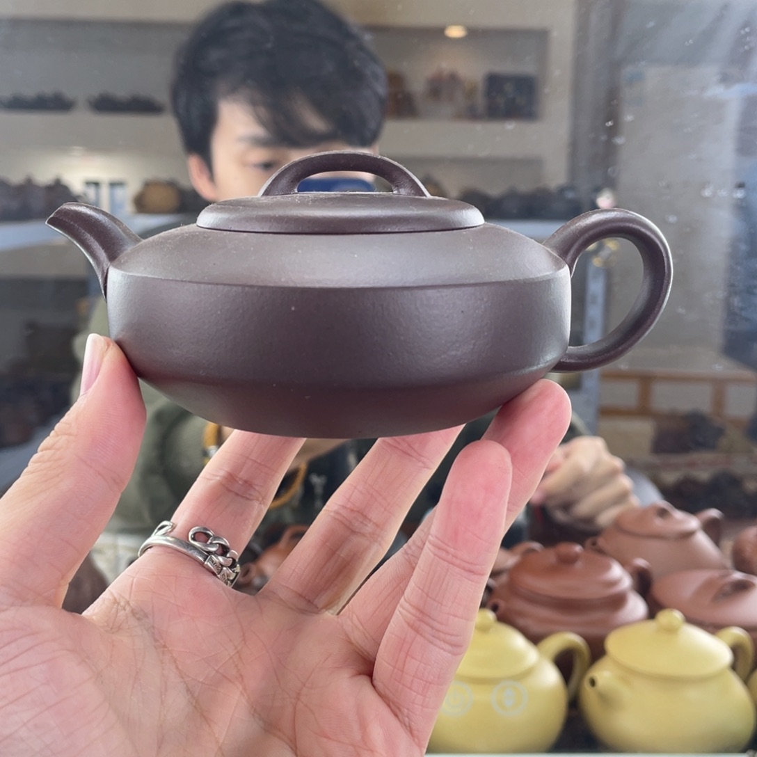 紫砂茶壶180cc老紫泥茶壶
