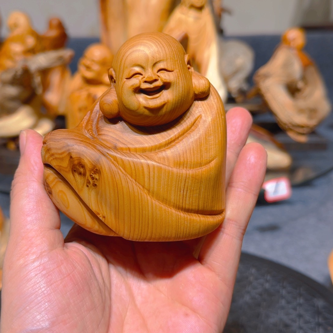 柏木（崖柏）崖柏手把件摆件
