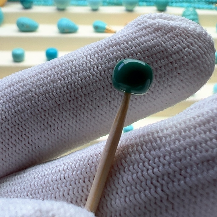 绿松石珠宝奇石未镶嵌6.5