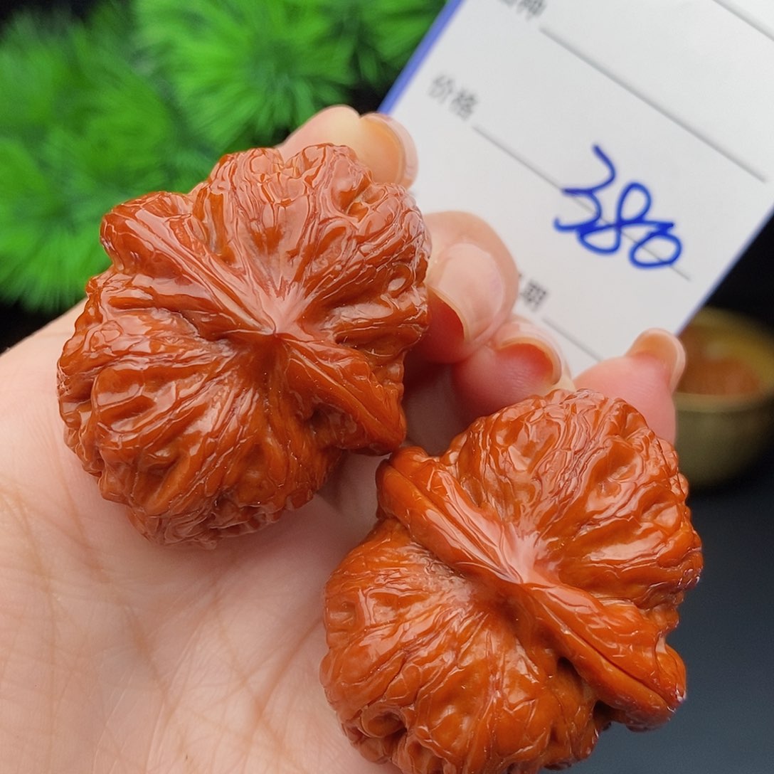 文玩核桃把件43元宝380