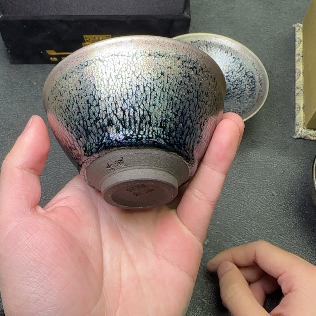 茶盏飞**月茗瓷茶器建盏链接103