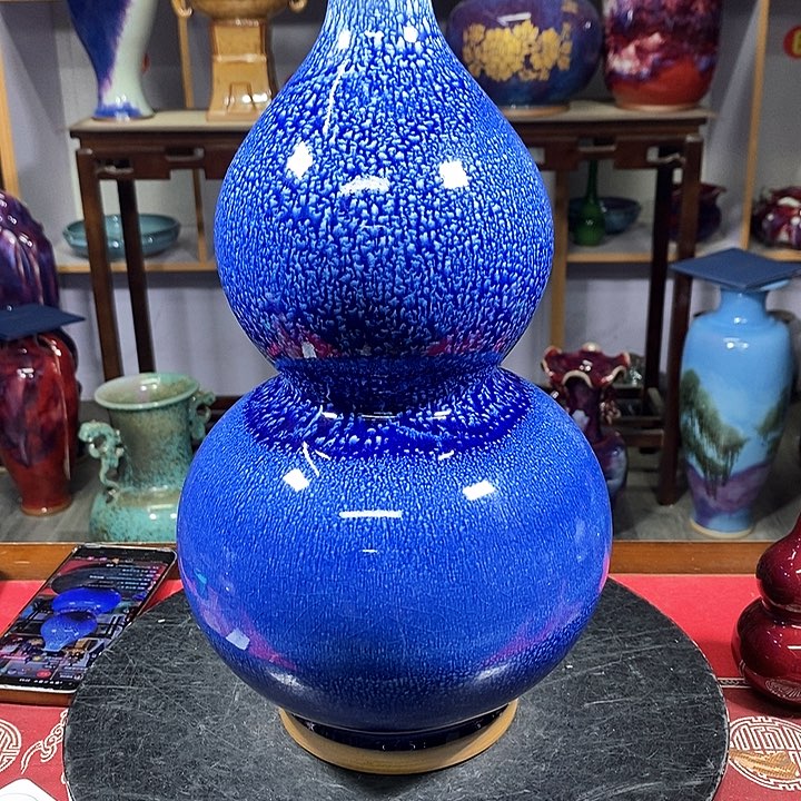瓶中国神垕精品钧瓷