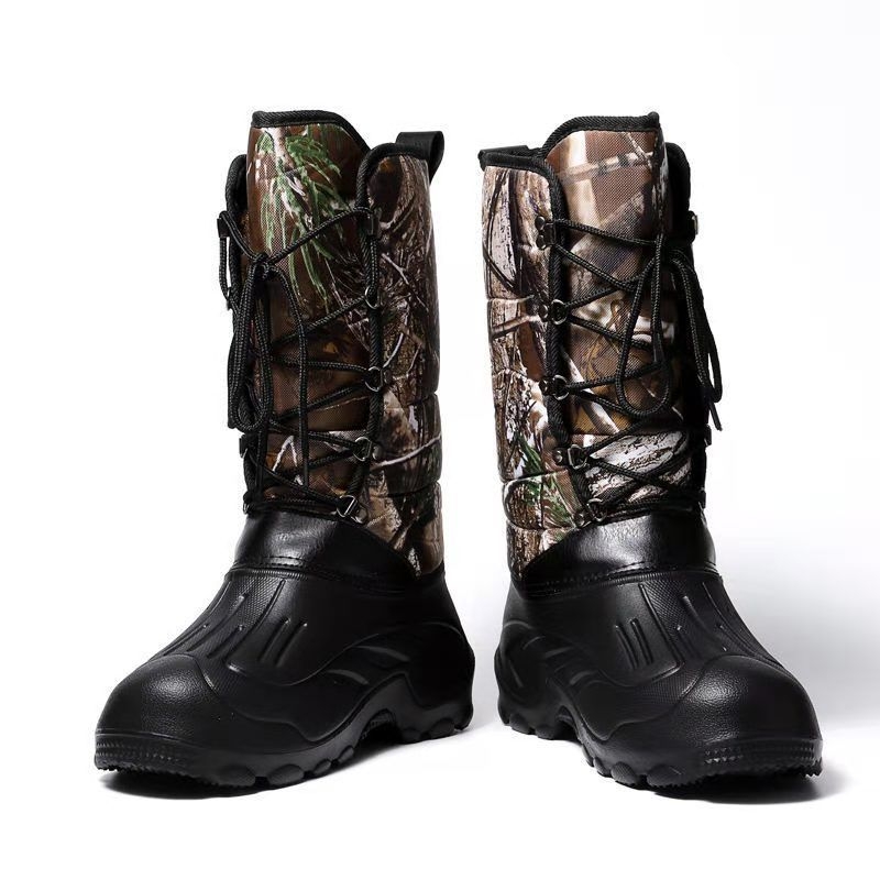 遛狗冬季必备遛狗穿更适合户外防水棉靴