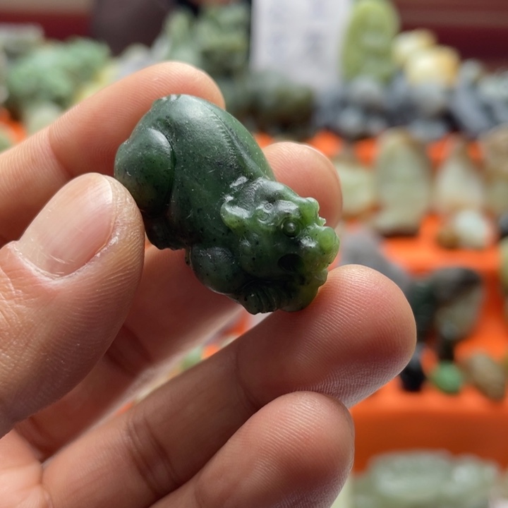 @****和田玉未镶嵌挂件