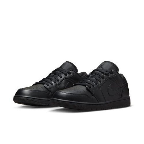 NIKE/耐克男款 AJ1 黑武士 低帮款潮流运动休闲百搭鞋 553558-093