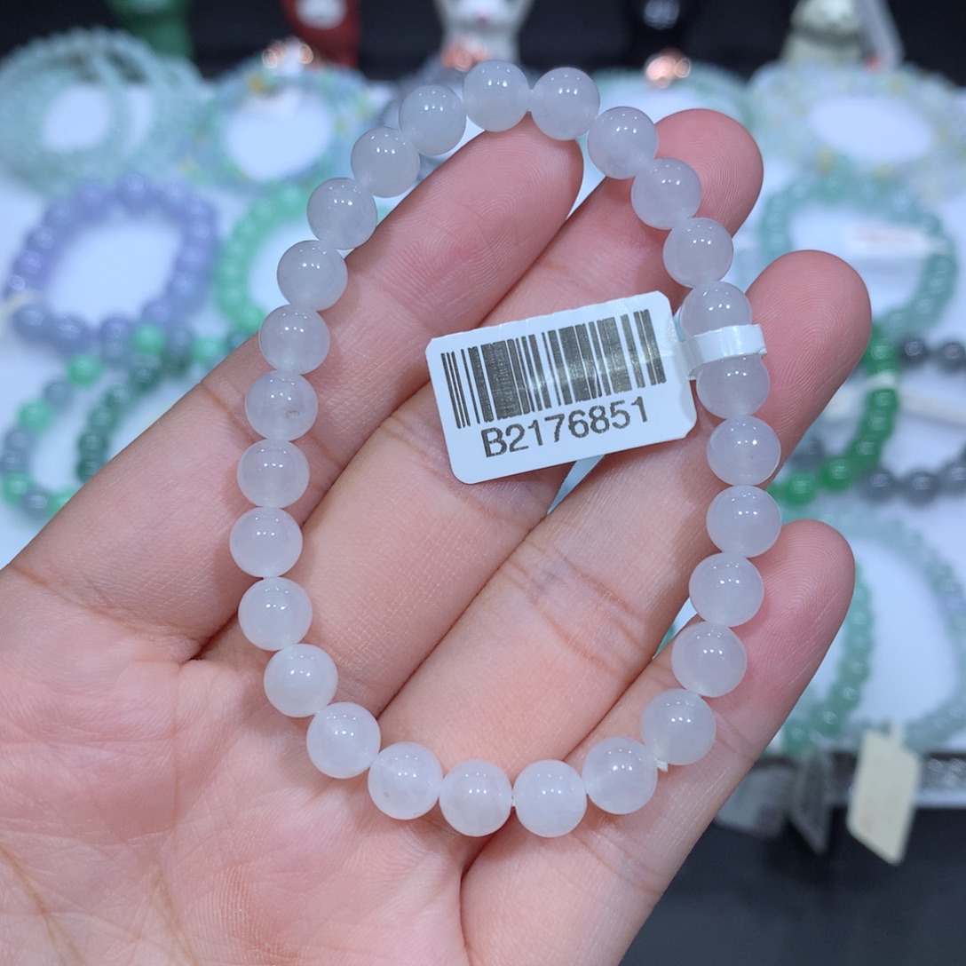 翡翠未镶嵌手串天然