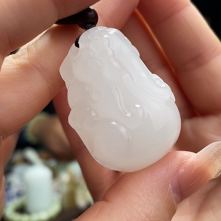 石英质玉挂件未镶嵌