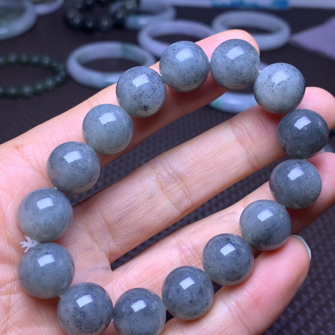 未镶嵌手链和田玉青花14