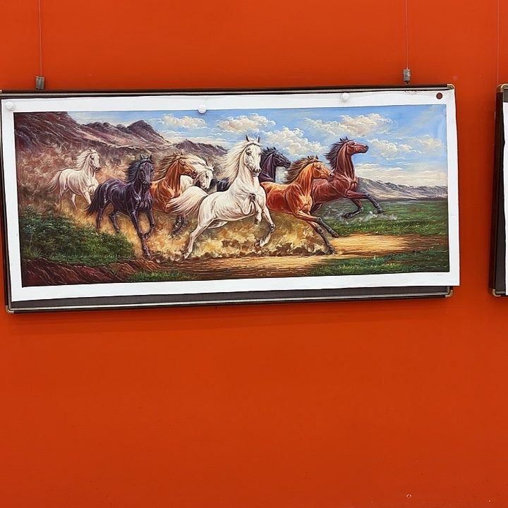 国画二郎老师国际展览原作
