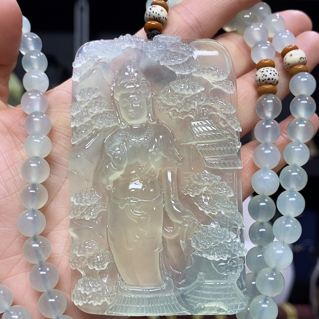 岫玉挂件吊坠未镶嵌