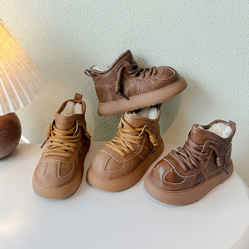 2025年冬季新款加绒加厚舒适面包鞋大头洋气百搭雪地棉鞋 339 TY