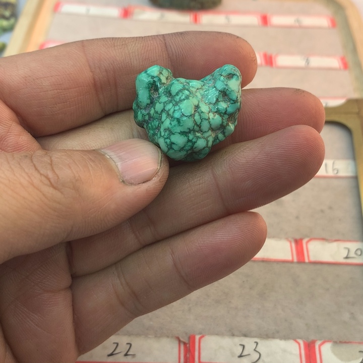 绿松石未镶嵌吊坠(不含链)