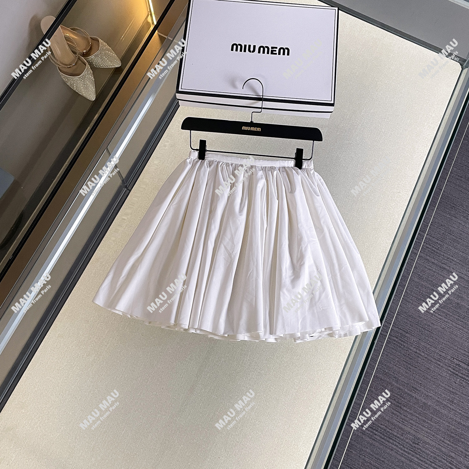 【糯糯蓬蓬裙】甜美减龄少女高腰蓬蓬a字伞裙百褶半裙DY7533