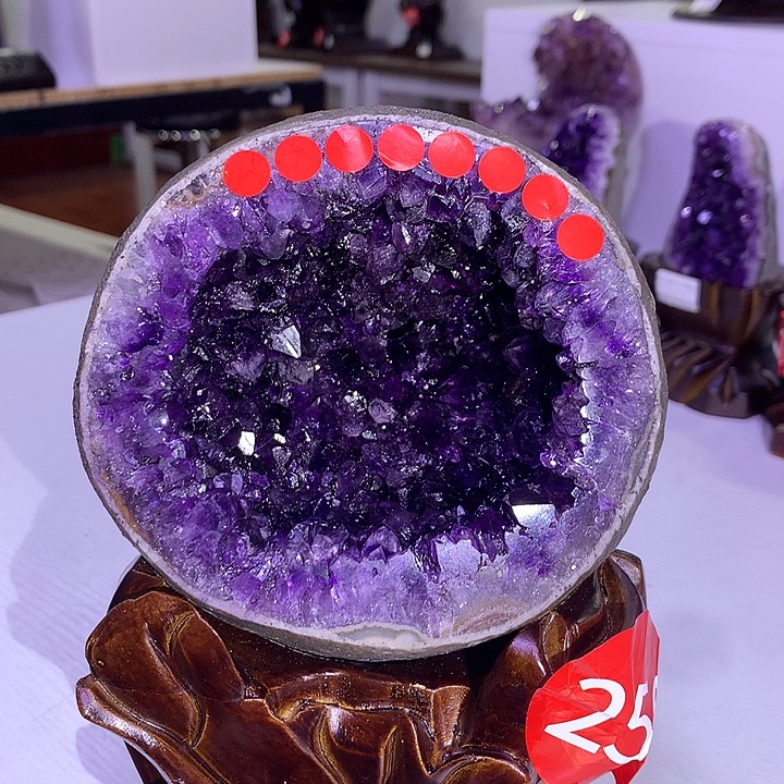 紫晶大型摆件（非配饰）未镶嵌蛋