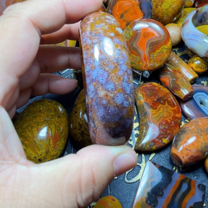 玛瑙/玉髓颈饰未镶嵌天*