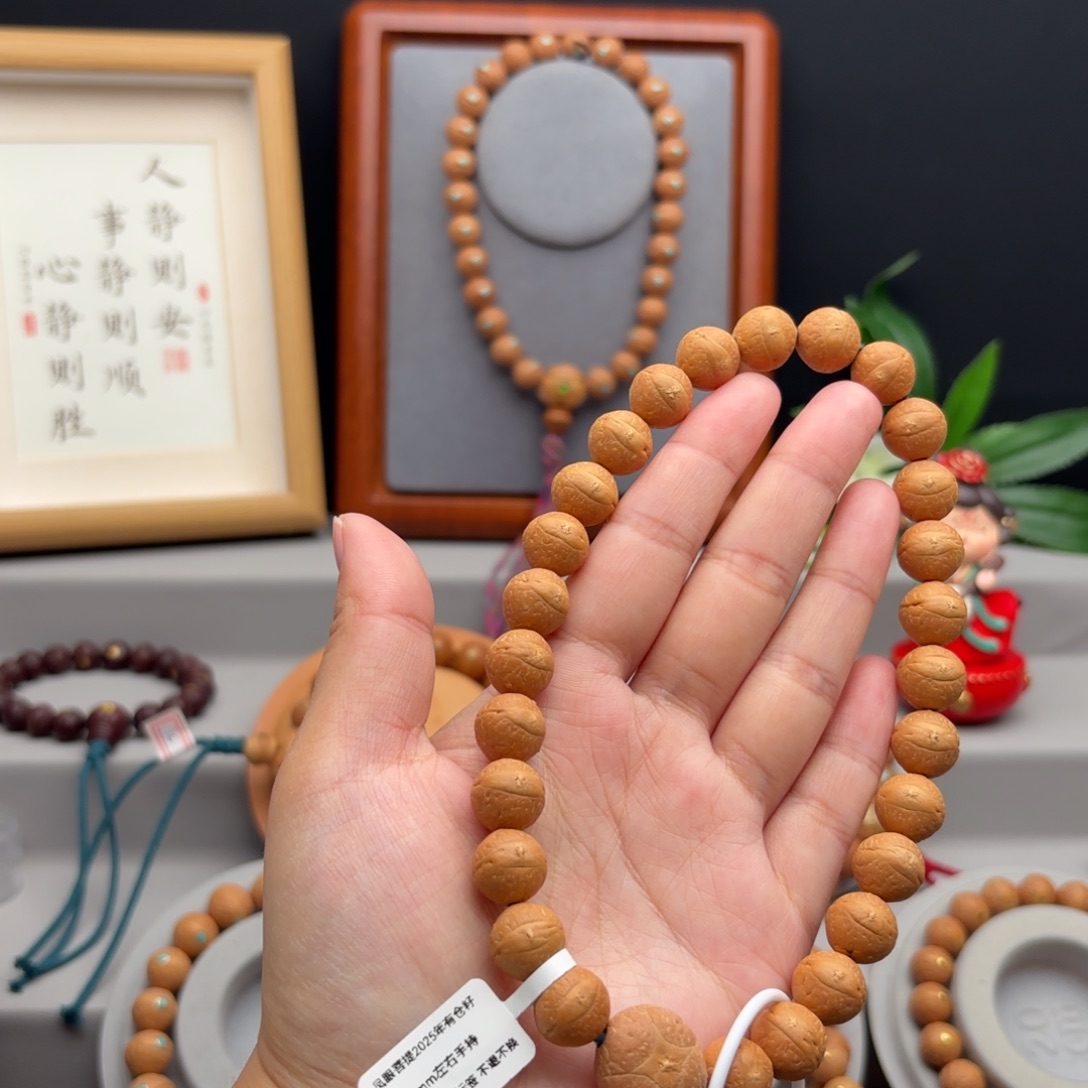 手串凤眼菩提12左右素手持