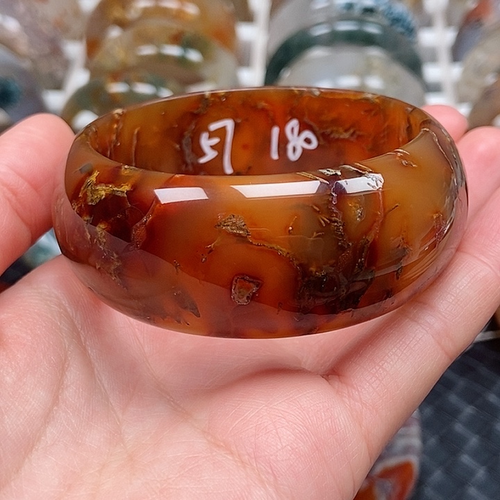 手镯玛瑙/玉髓未镶嵌