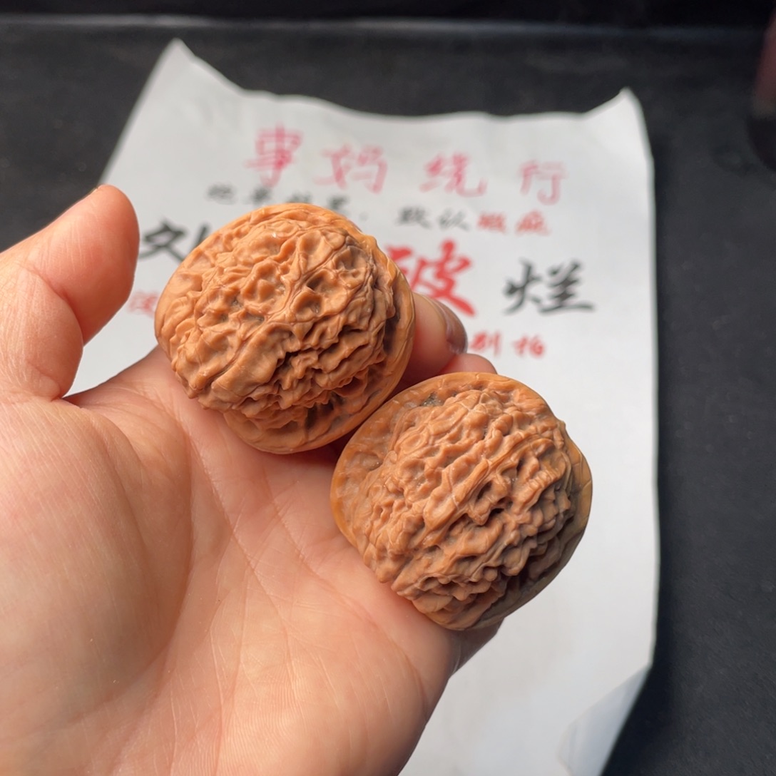 把件文玩核桃021。40莲花