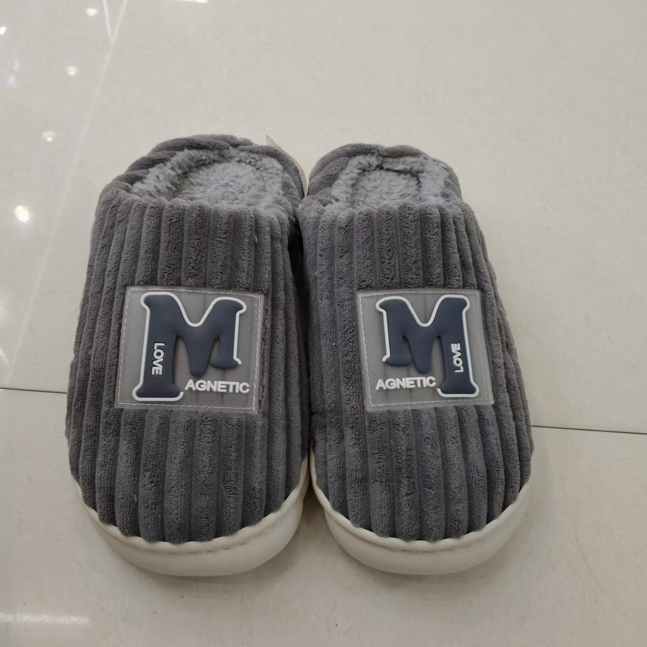 兵兵1053男女棉拖拍一发二居家情侣