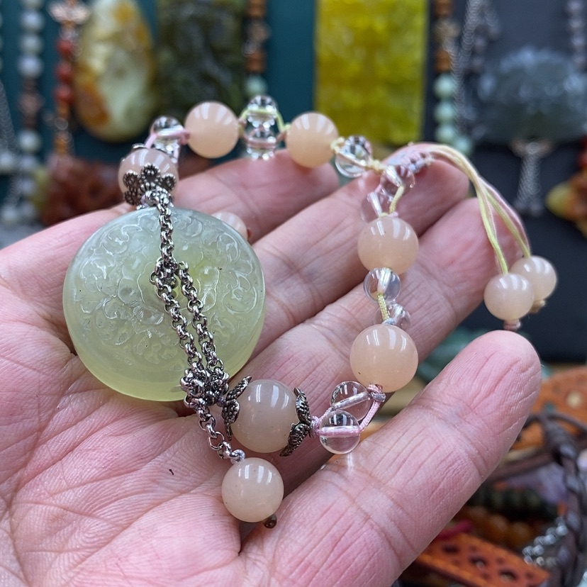 【闪购商品】未镶嵌岫玉手牌