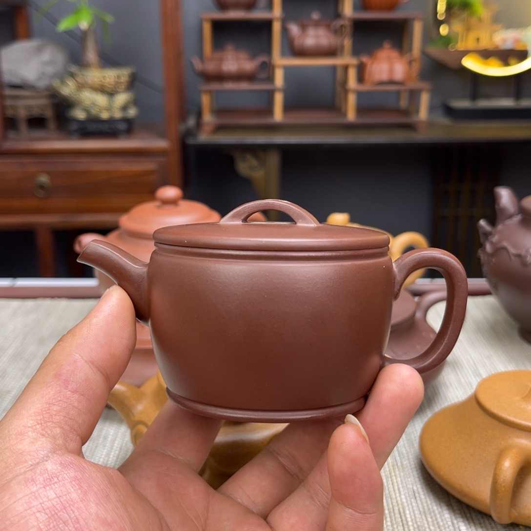 紫泥茶壶容量180毫升