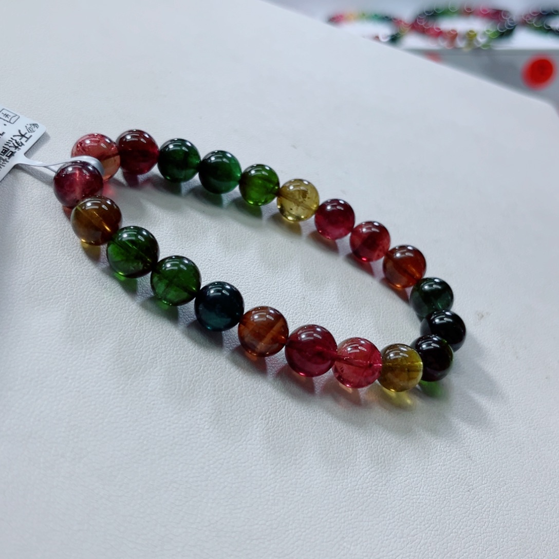 琼***海手链未镶嵌碧玺碧玺