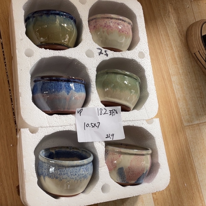 粗陶多肉花盆微瑕182