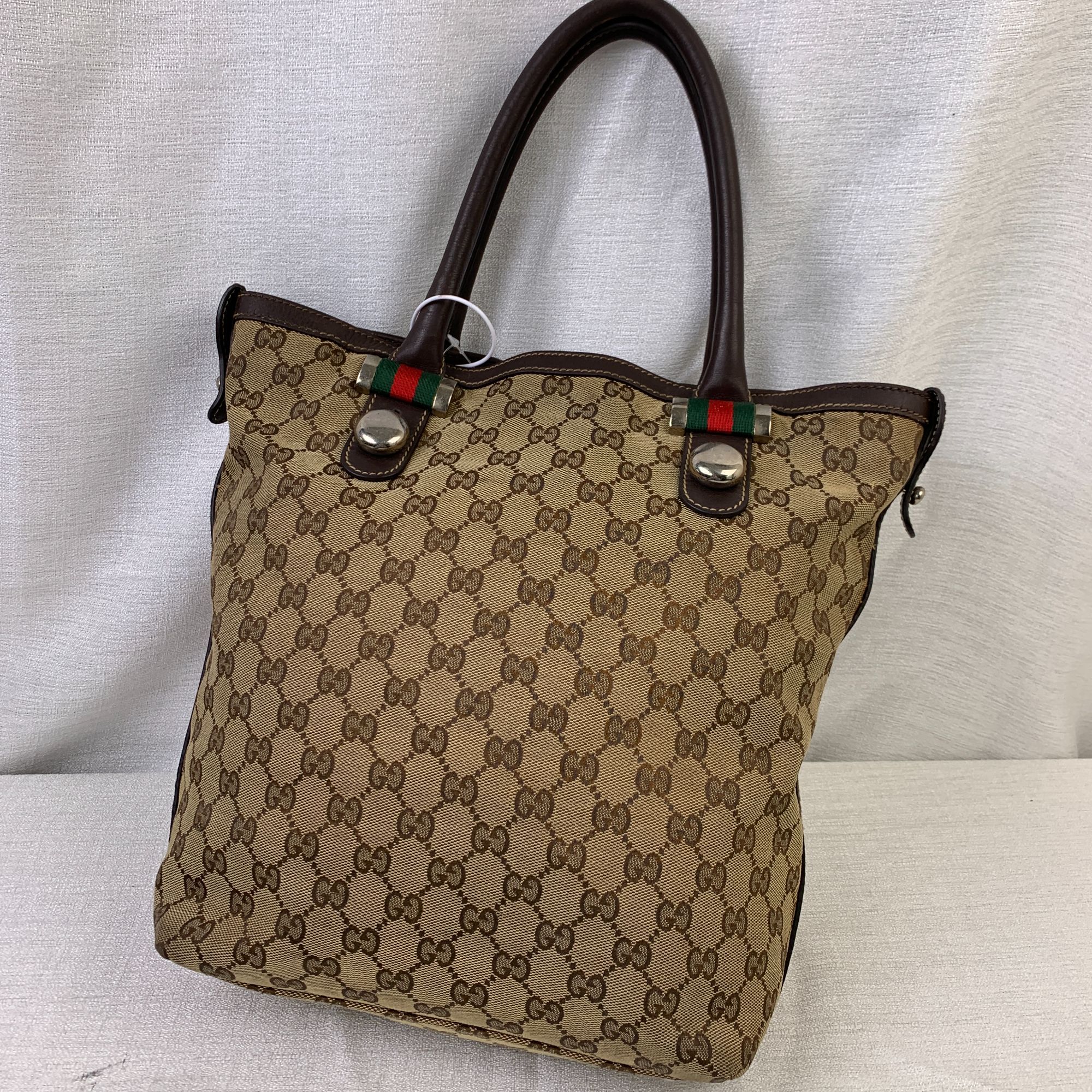 95新 GUCCI/古驰 老花单肩托特包/EE11515029/5029