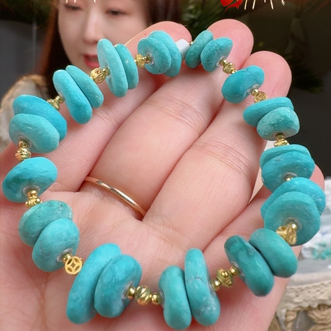 绿松石珠宝奇石未镶嵌