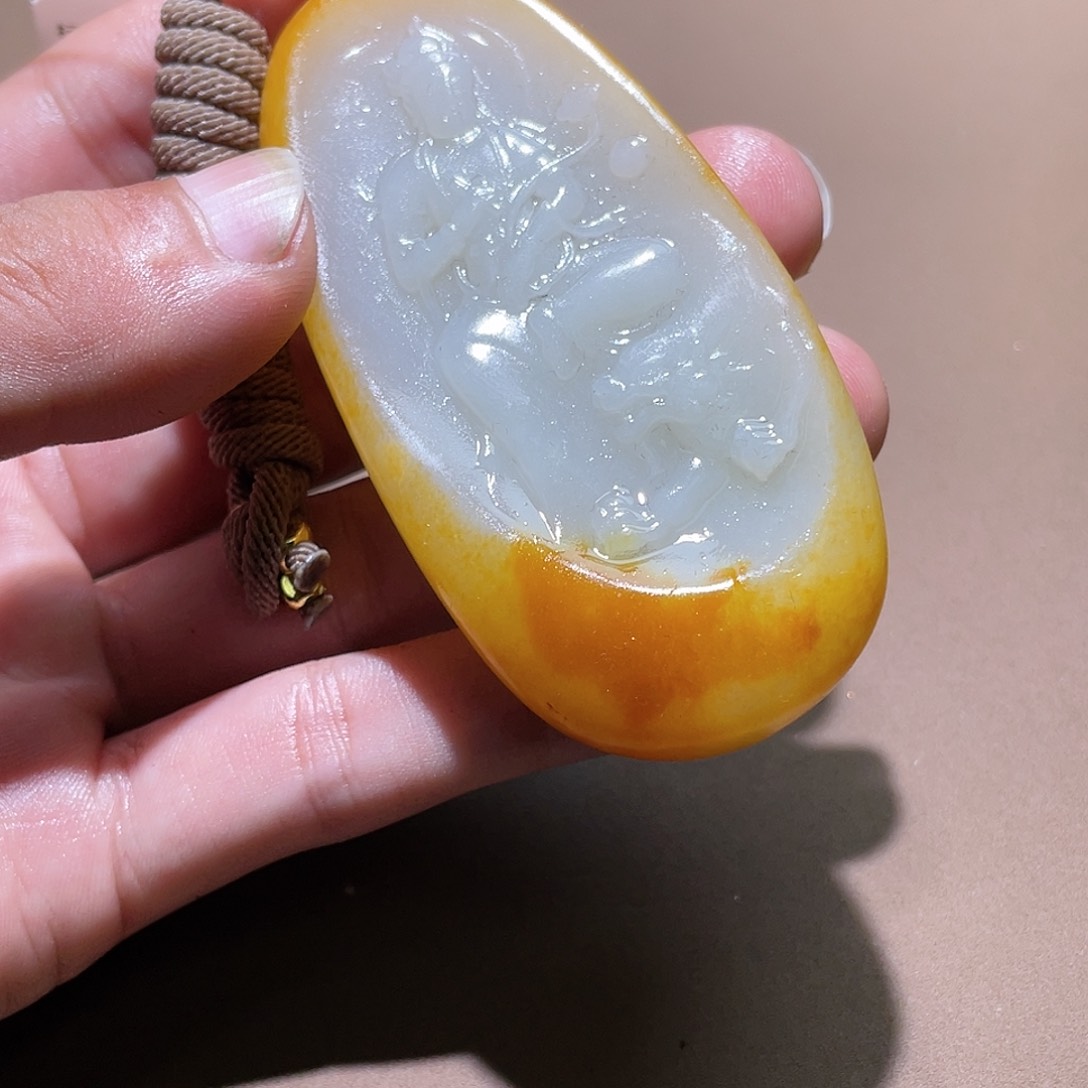 和田玉颈饰未镶嵌Z6