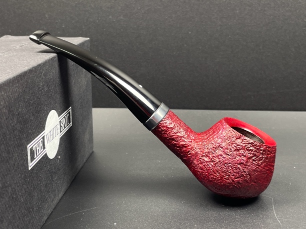 英国The White Spot Rubybark 5128型号石楠木烟斗内径20斗深29.4