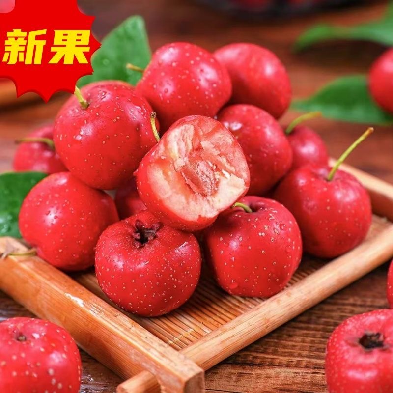 山西新鲜大金星山楂果酸甜爽口冰糖葫芦山楂片材料孕妇水果泡水喝