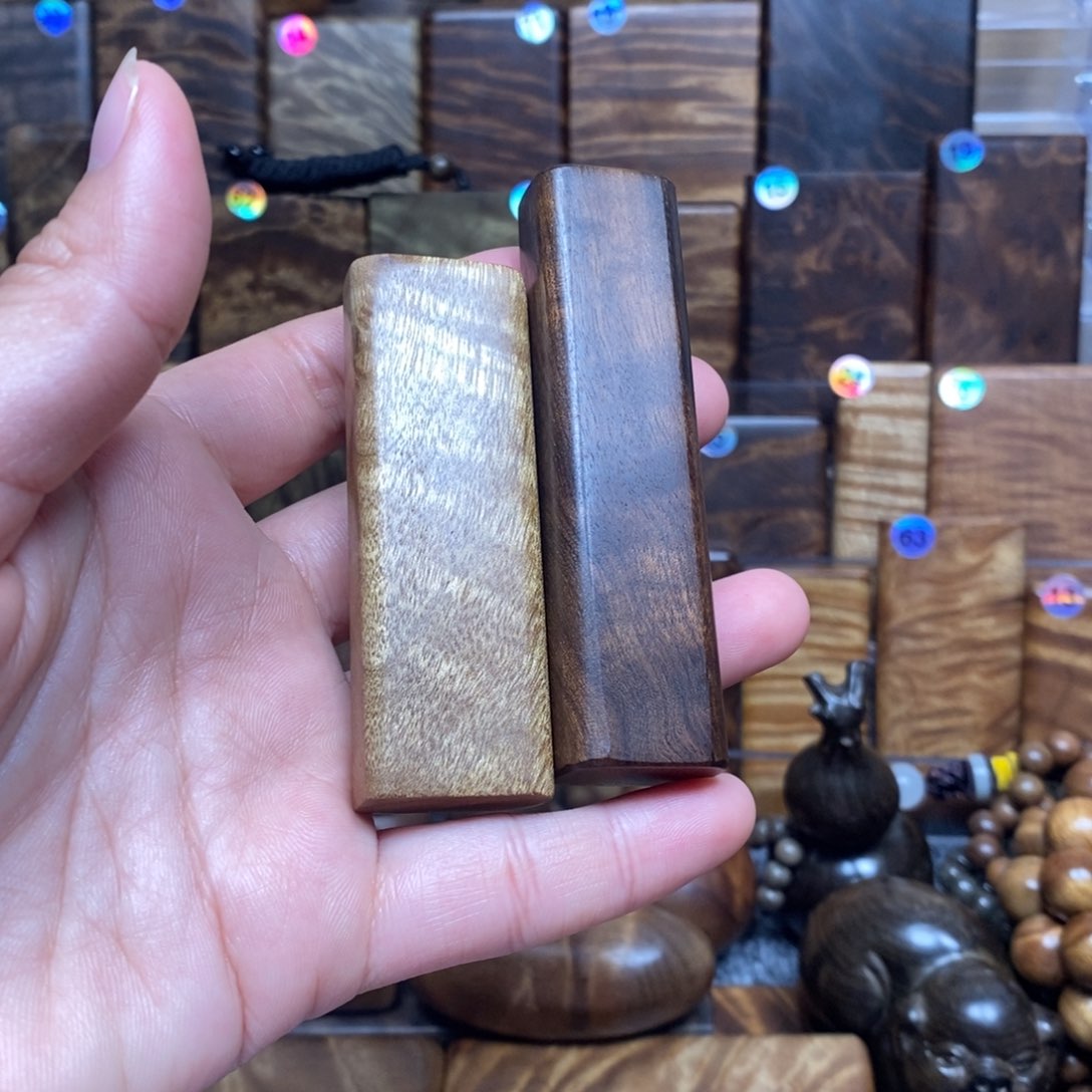 金丝楠把件金丝楠木小叶桢楠