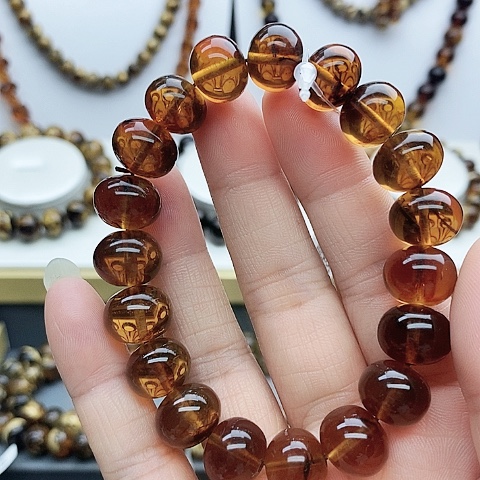 琥珀手链未镶嵌琥珀12