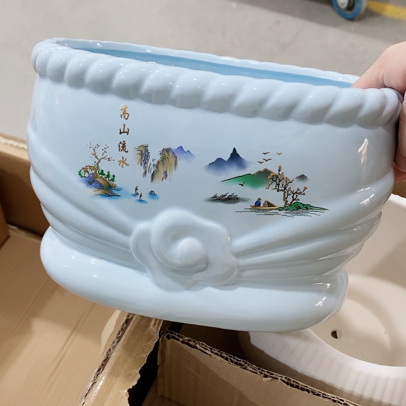 【闪购商品】红陶陶瓷花盆，多肉花盆