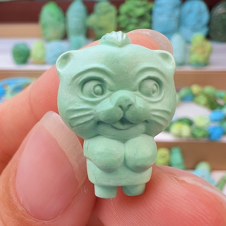 未镶嵌绿松石项链