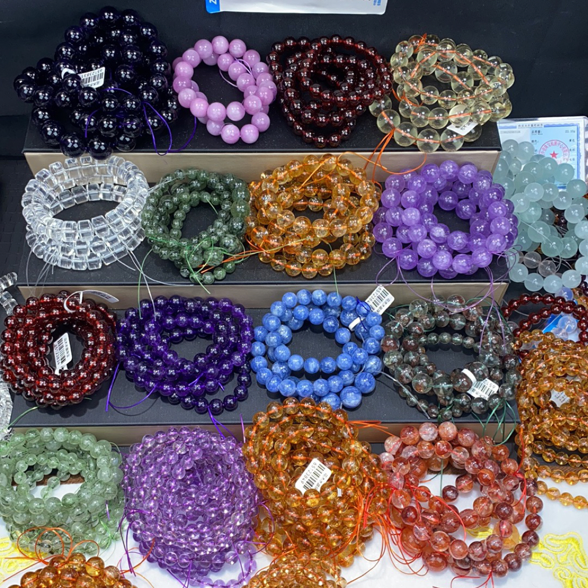 水晶珠宝手串专属链接批发零售【直播间扣价格，扣多少拍多少】