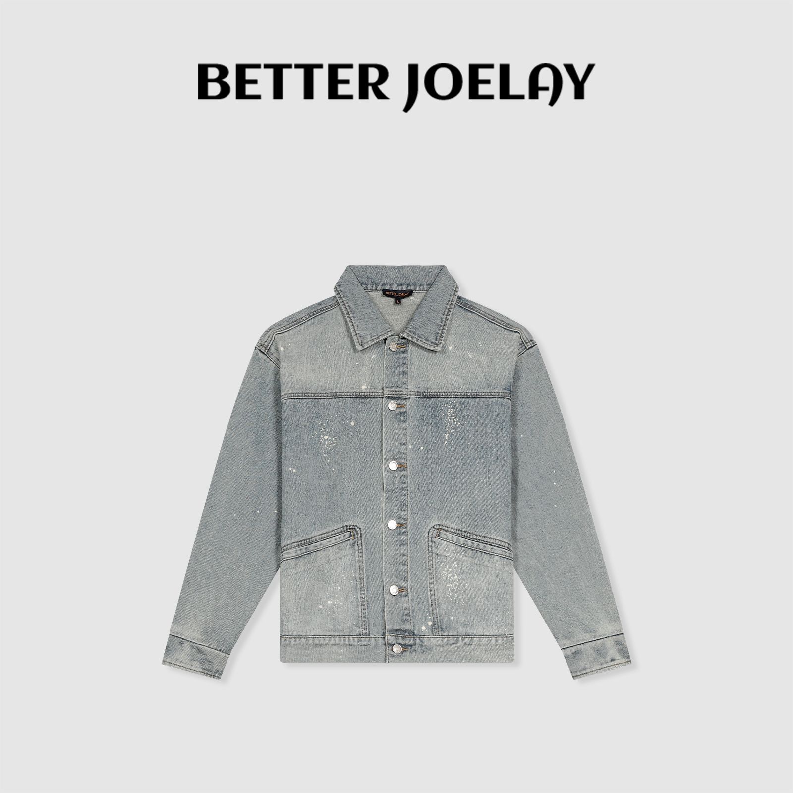 BETTER JOELAY -【星海彼岸】高端牛仔外套韩版时尚百搭休闲JG9256