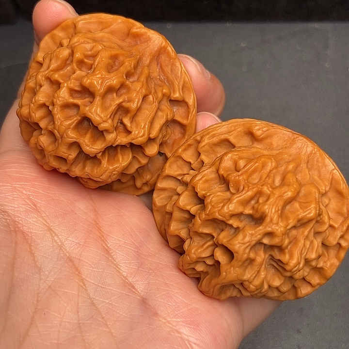 文玩核桃把件秦岭核桃文玩核桃